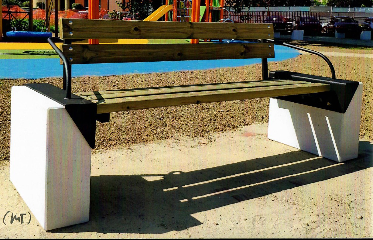 Banc bois/béton Jump 1